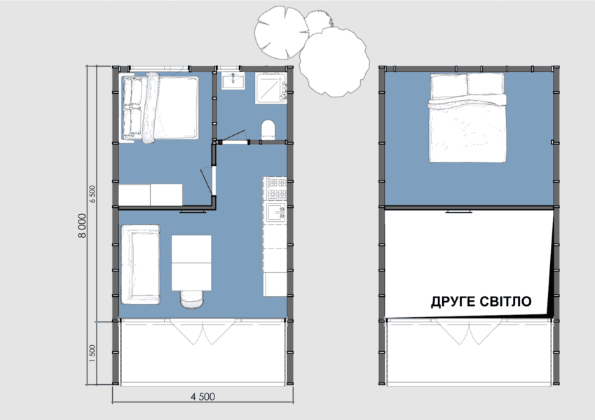 Barn House 42м² 4