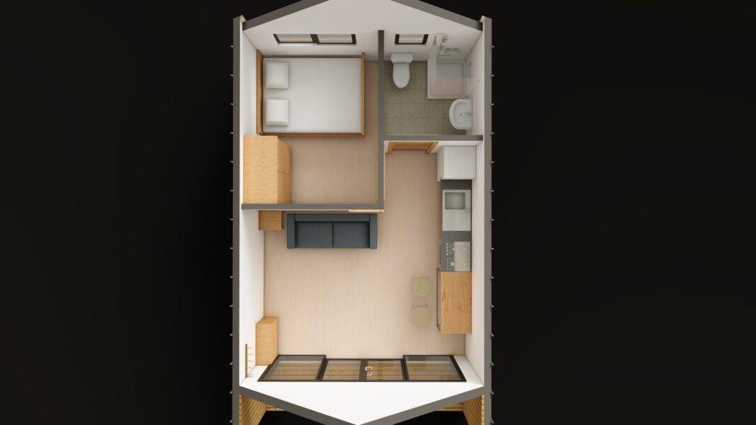 Barn House 42м² підвищений 4