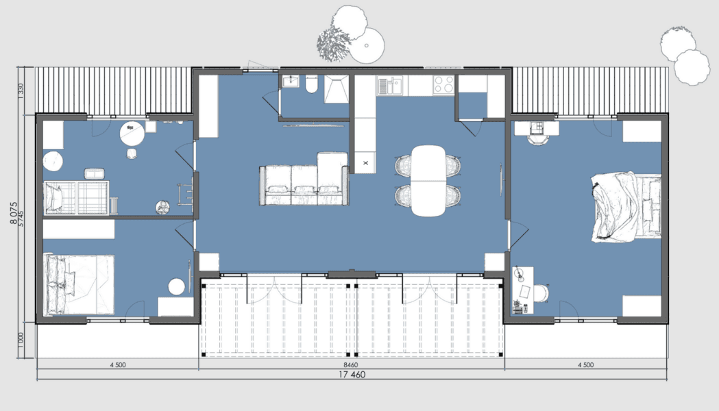 Double Flat 116м² 2