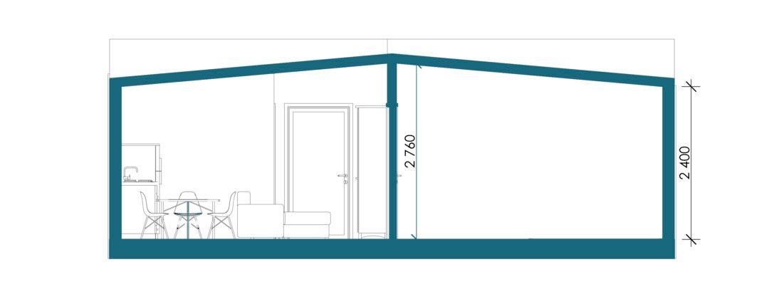Flat House 58м² 6