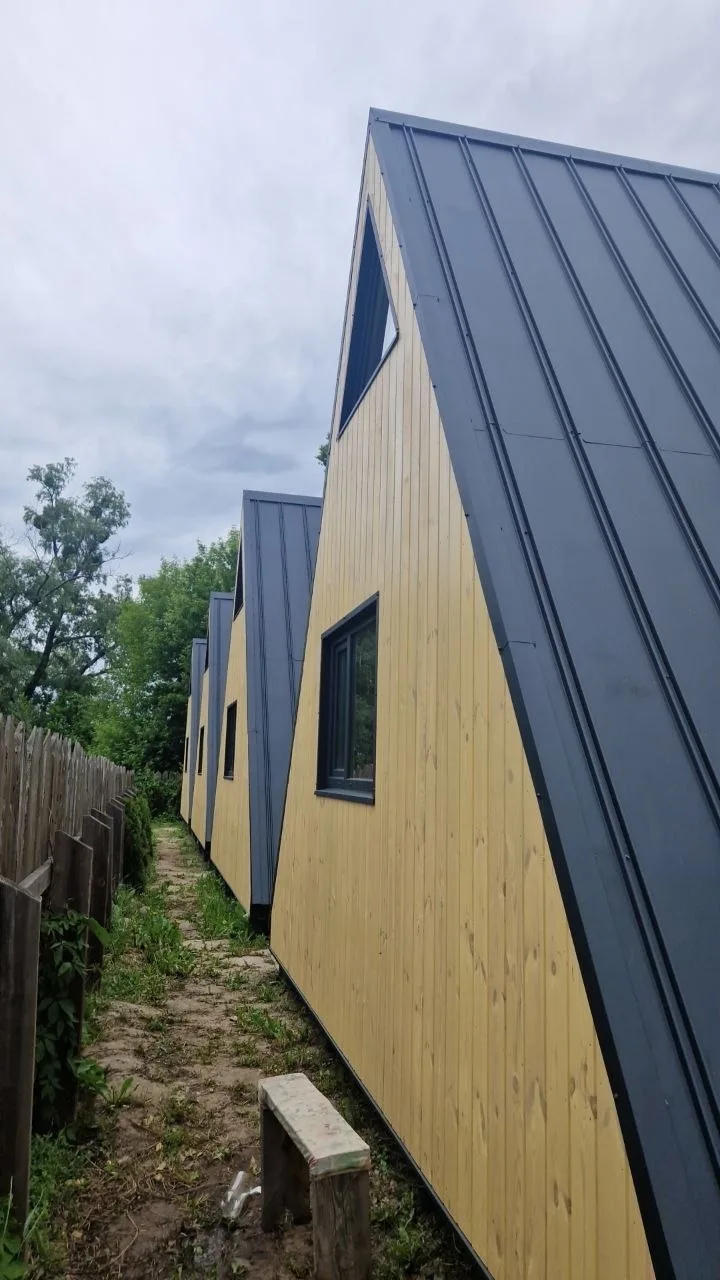 Глемпінг-комплекс: A-Frame будиночки 3
